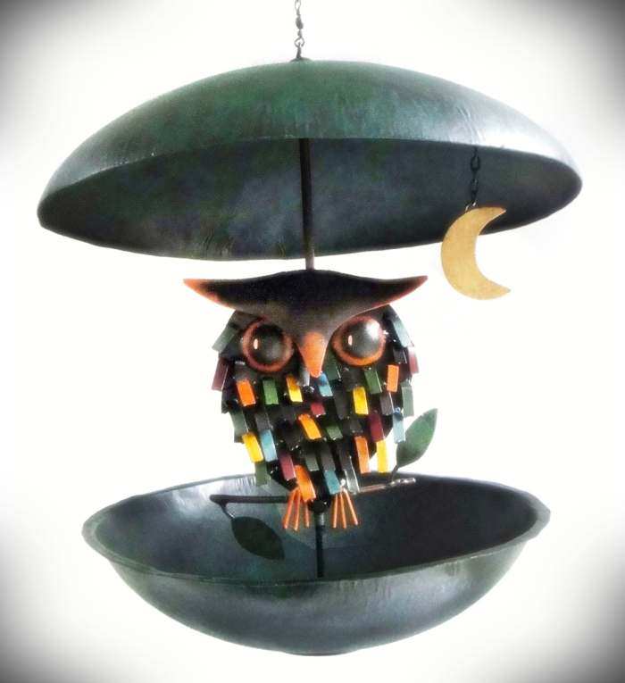 Spiky Owl Bistro Feeder